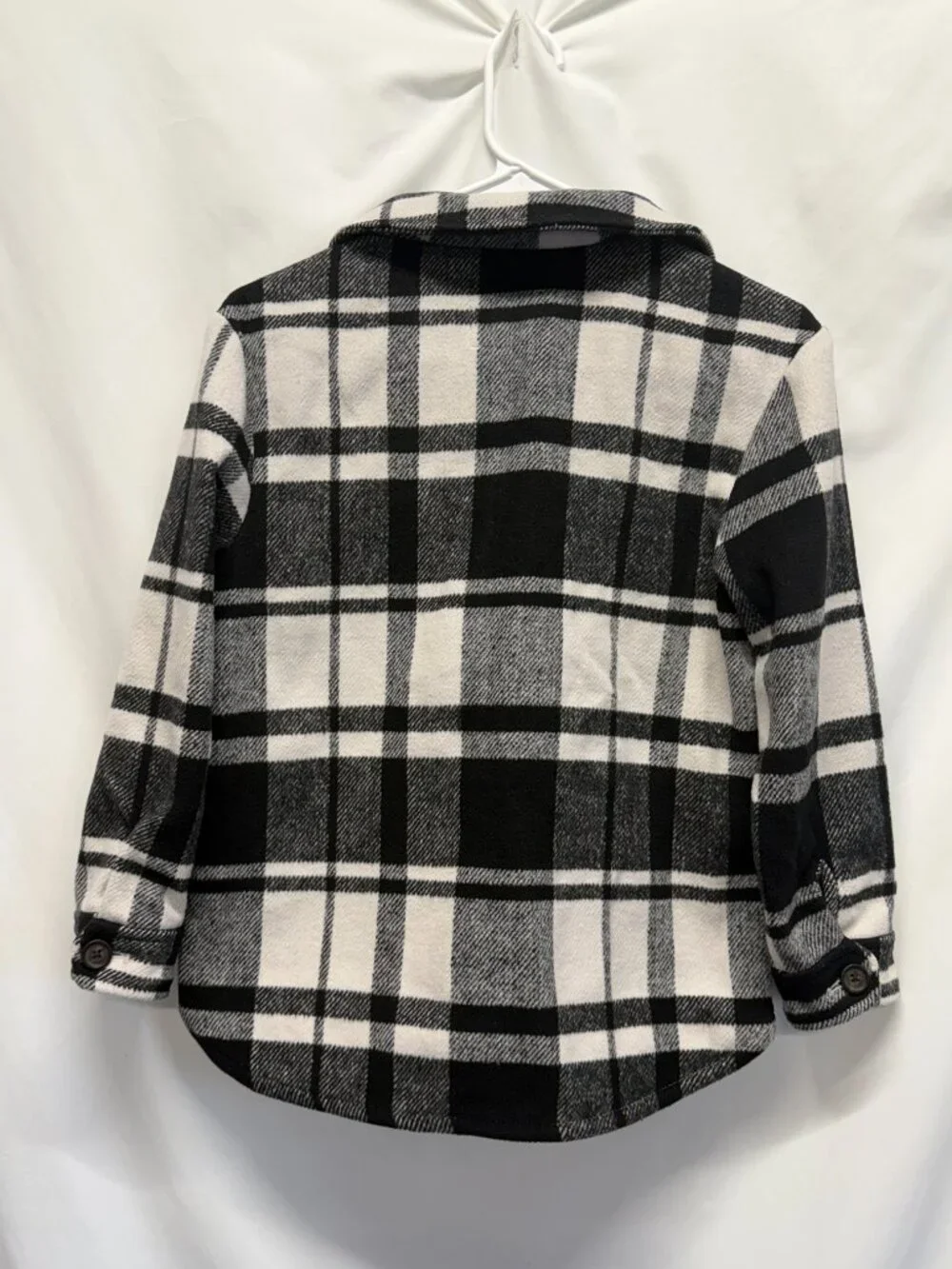 Old Navy Plaid Jacket Button-up L (10-12)